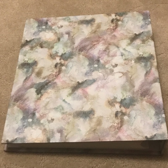 (Used) Michaels Watercolor Self-Adhesive/Magnetic/Sticky Photo Album - Picture 6 of 7
